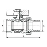 zawor-kulowy-kurek-1-dn25-mosiezny-ze-srubunkiem-i-dlawica-motylek-solidny-kod-producenta-art-2424-25-d