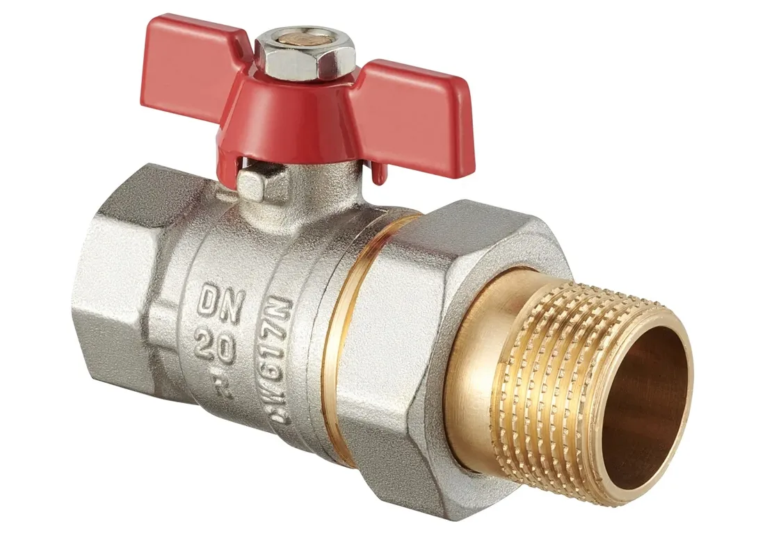 zawor-kulowy-kurek-1-dn25-mosiezny-ze-srubunkiem-i-dlawica-motylek-solidny