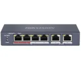 switch-poe-6-portowy-4xpoe-100mbps-ds-3e0106p-e-m-stan-nowy