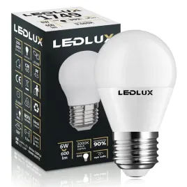 zestaw-zarowek-ledlux-kulka-premium-e27-g45-o-mocy-6w-odpowiadajacej-60w-emitujacych-cieple-swiatlo-3000k-bez-efektu-mrugania