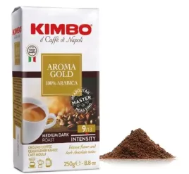 kimbo-aroma-gold-100percent-arabica-250g-kawa-mielona