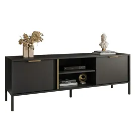 szafka-rtv-laretto-153-cm-antracyt-czarne-nogi