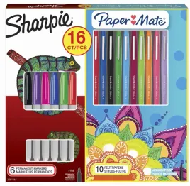 sharpie-zestaw-markerow-6-kol-10-kol-paper-mate