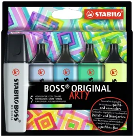 zakreslacze-stabilo-boss-arty-5-szt-zimne-kolory