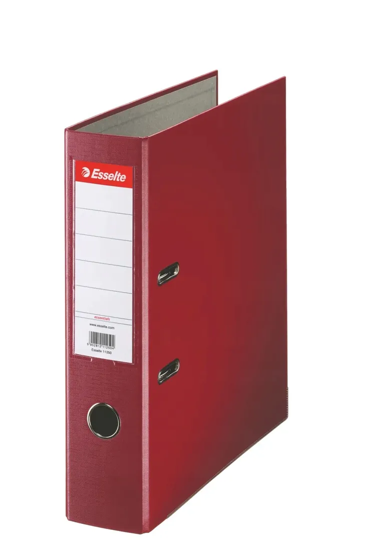 segregator-esselte-eko-a4-75mm-bordowy-11276-stan-nowy