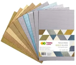 tektura-falista-gold-silver-happy-color-a4-10ark