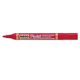 marker-permanentny-pentel-n850-okragly-czerwony