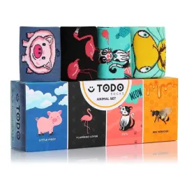 skarpetki-todo-socks-animal-set-swinka-kotki-39-42