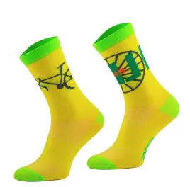 skarpety-sportowe-comodo-i-like-ride-yellow-35-38