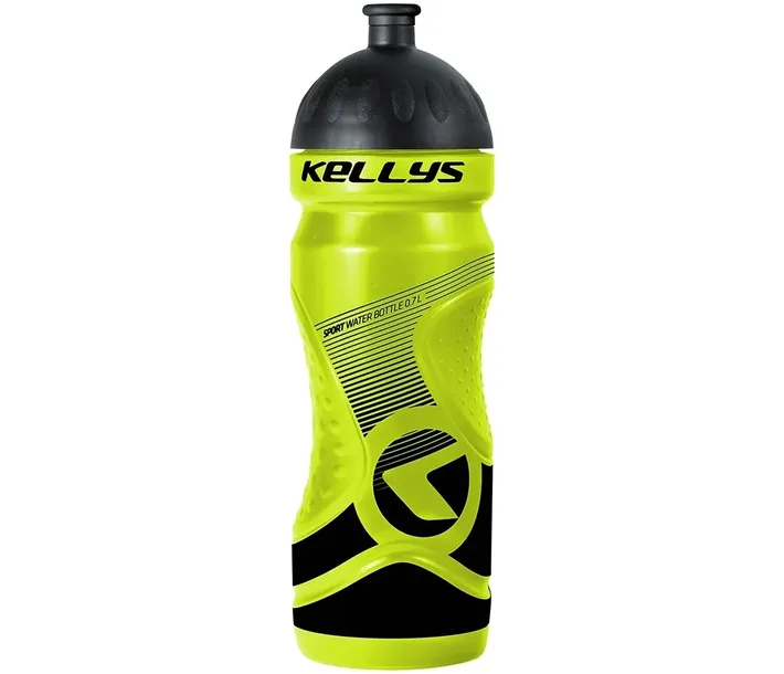 bidon-uchwyt-kellys-700ml-lime-koszyk-na-bidon-2-sruby-stan-nowy