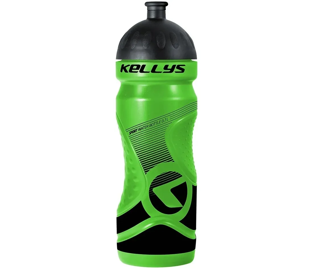 bidon-uchwyt-kellys-700ml-lime-koszyk-na-bidon-2-sruby-stan-nowy