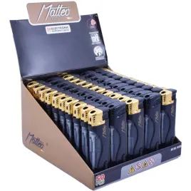 50x-zapalniczka-piezo-matteo-149002-led-z-latarka-mix