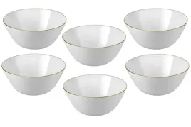 biale-salaterki-miseczki-18-cm-szklane-ze-zloceniem-przekaski-zupe-kpl-6