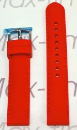pasek-do-zegarka-silikonowy-czerwony-18-mm