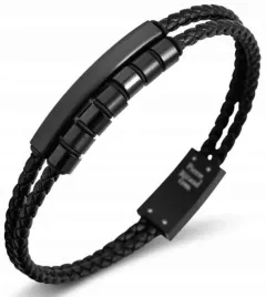 bransoleta-pierre-ricaud-pr627-bbl-meska-skorzana