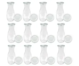 sloiki-weck-12szt-plastikowe-wieko-karafka-1l-1062ml-butelka