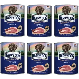 happy-dog-mokra-karma-dla-psa-sensible-pure-france-kaczka-100percent-6-x-800g