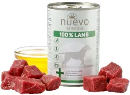 nuevo-sensitive-lamb-100percent-adult-dog-400g
