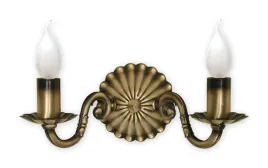 lemir-prima-patyna-klasyczny-kinkiet-scienny-2-punktowy-led-e14-2