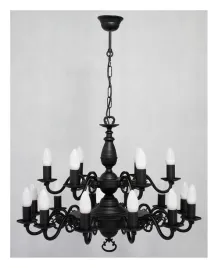 zyrandol-ventuno-18-punktowy-klasyczny-lemir-czarny-matowy