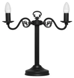 lampka-stolowa-cereus-2-punktowy-klasyczny-lemir-czarny-matowy