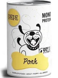paka-zwierzaka-pepe-monoprotein-pork-karma-mokra-dla-psa-wieprzowina-400g