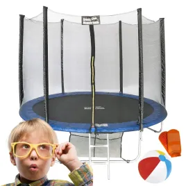 trampolina-ogrodowa-312cm-10ft-drabinka-siatka-komplet-dla-dzieci