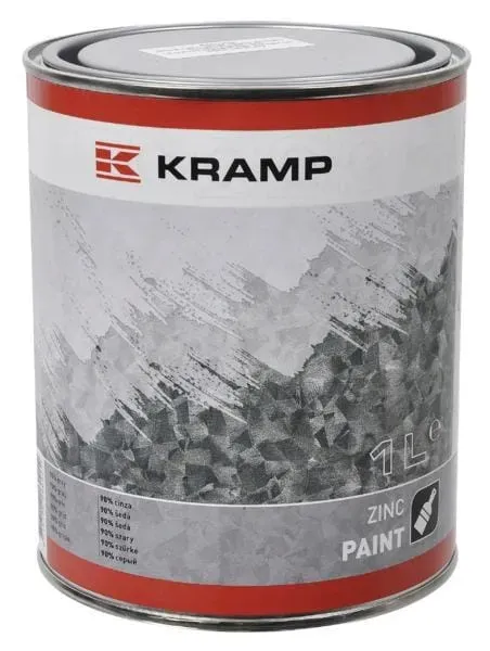 Farba cynkowa Kramp, szara 1 L 992008KR