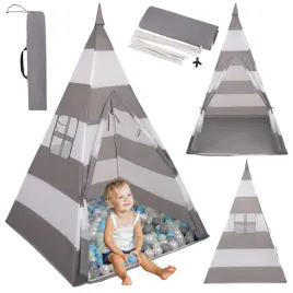 namiot-indianski-tipi-wigwam-dla-dzieci-100-pilek
