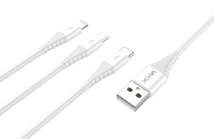 kabel-usb-3w1-lightning-usb-c-microusb-3a-1m-vayox-kod-producenta-bx12315