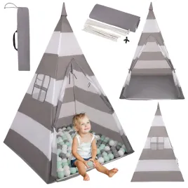 namiot-indianski-tipi-wigwam-dla-dzieci-100-pilek
