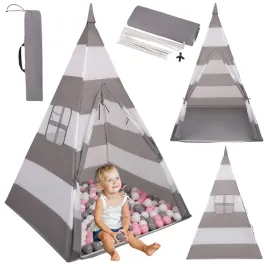 namiot-indianski-tipi-wigwam-dla-dzieci-100-pilek