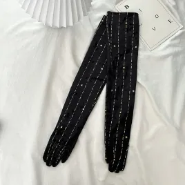 eleganckie-damskie-dlugie-rekawiczki-welurowe-czarne-wieczorowe-szykowne