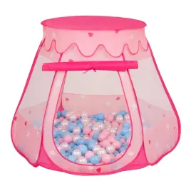namiot-skladany-domek-zamek-dla-dzieci-100-pilek-selonis-nz-100x-05-pink