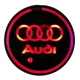 swiatla-led-logo-podkladka-audi-projektor-czerwony
