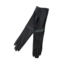 damskie-czarne-rekawiczki-stylowe-na-jesien-zime-dlugie-eleganckie-ze-skory
