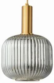 lampa-wiszaca-szklana-moderna-lustrzana-grafitowa