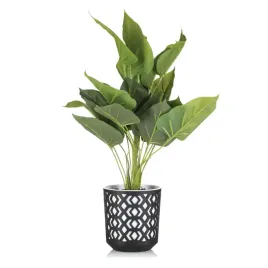 donica-do-kwiatow-roslin-doniczka-wklad-14cm-eco-bialo-czarna-plastikowa