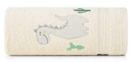 recznik-kapielowy-baby40-50x90-cm-kremowy-dinozaur