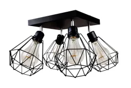 lampa-wiszaca-czarna-abazur-diamond-loftowa-e27