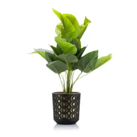 doniczka-oslonka-na-balkon-taras-wklad-14xh15cm-czarno-zlota-na-kwiaty-eko