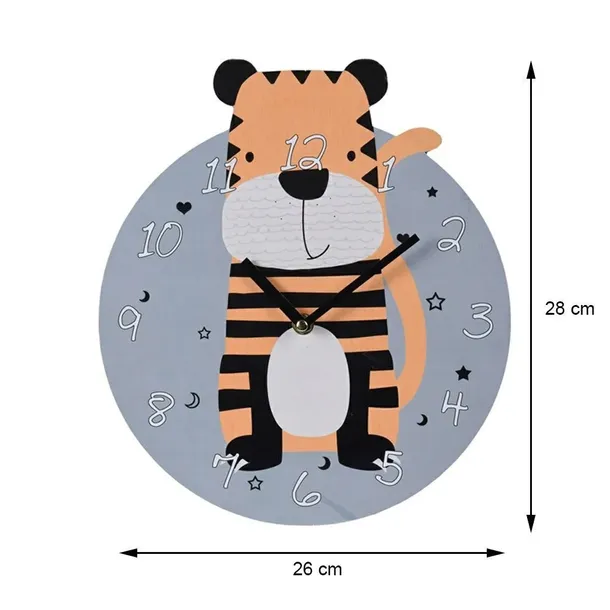zegar-scienny-okragly-tygrys-dla-dziecka-26-cm-kolor-wielokolorowy