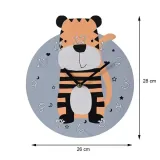 zegar-scienny-okragly-tygrys-dla-dziecka-26-cm-kolor-wielokolorowy