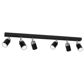 lampa-zyrandol-czarna-gu10-nowoczesna-sypialnia