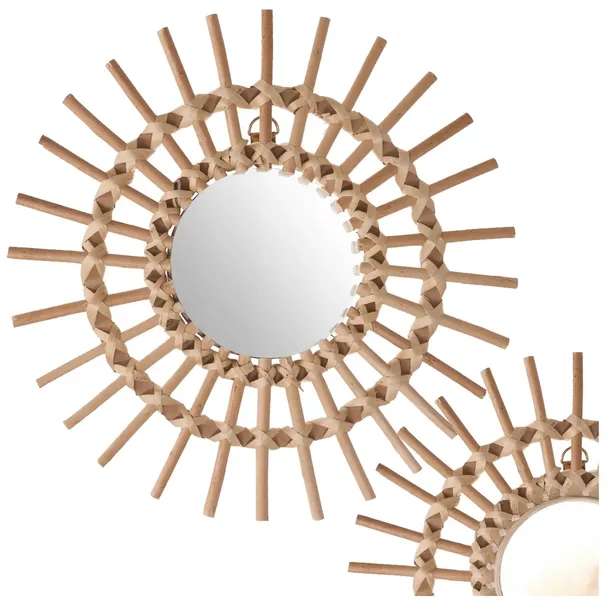 lustro-scienne-okragle-boho-slonce-30-cm-wiklina-wysokosc-300-mm