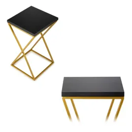 zloty-metalowy-kwietnik-czarny-blat-mdf-salon-40cm