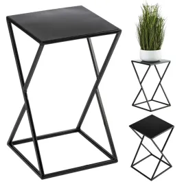 czarny-kwietnik-stojacy-metalowy-nowoczesny-stojak-na-kwiaty-loft-40-cm