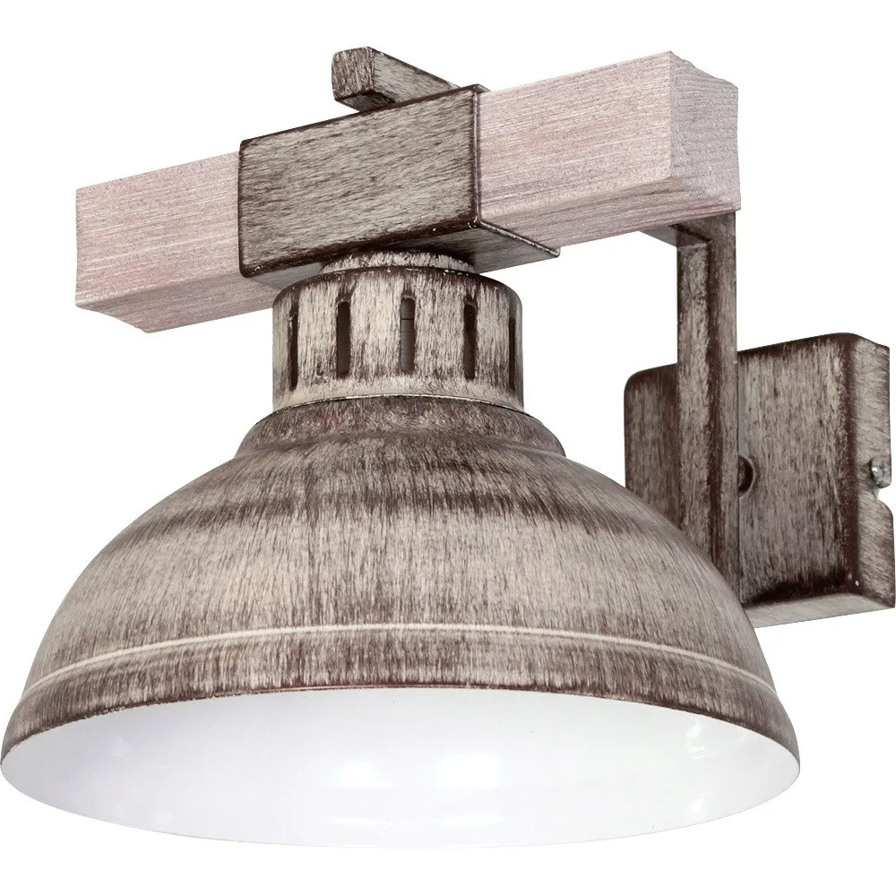 lampa-scienna-reflektor-industrial-jasnobrazowy