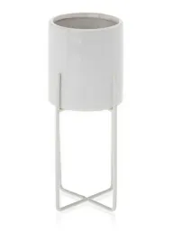 ceramiczna-doniczka-biala-ze-stojakiem-metalowym-na-nozkach-11cm