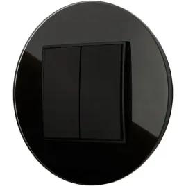 karlik-icon-wlacznik-podwojny-czarny-z-ramka